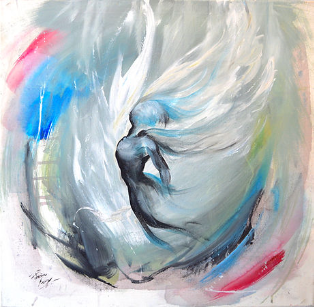 Evanescence tableau acrylique